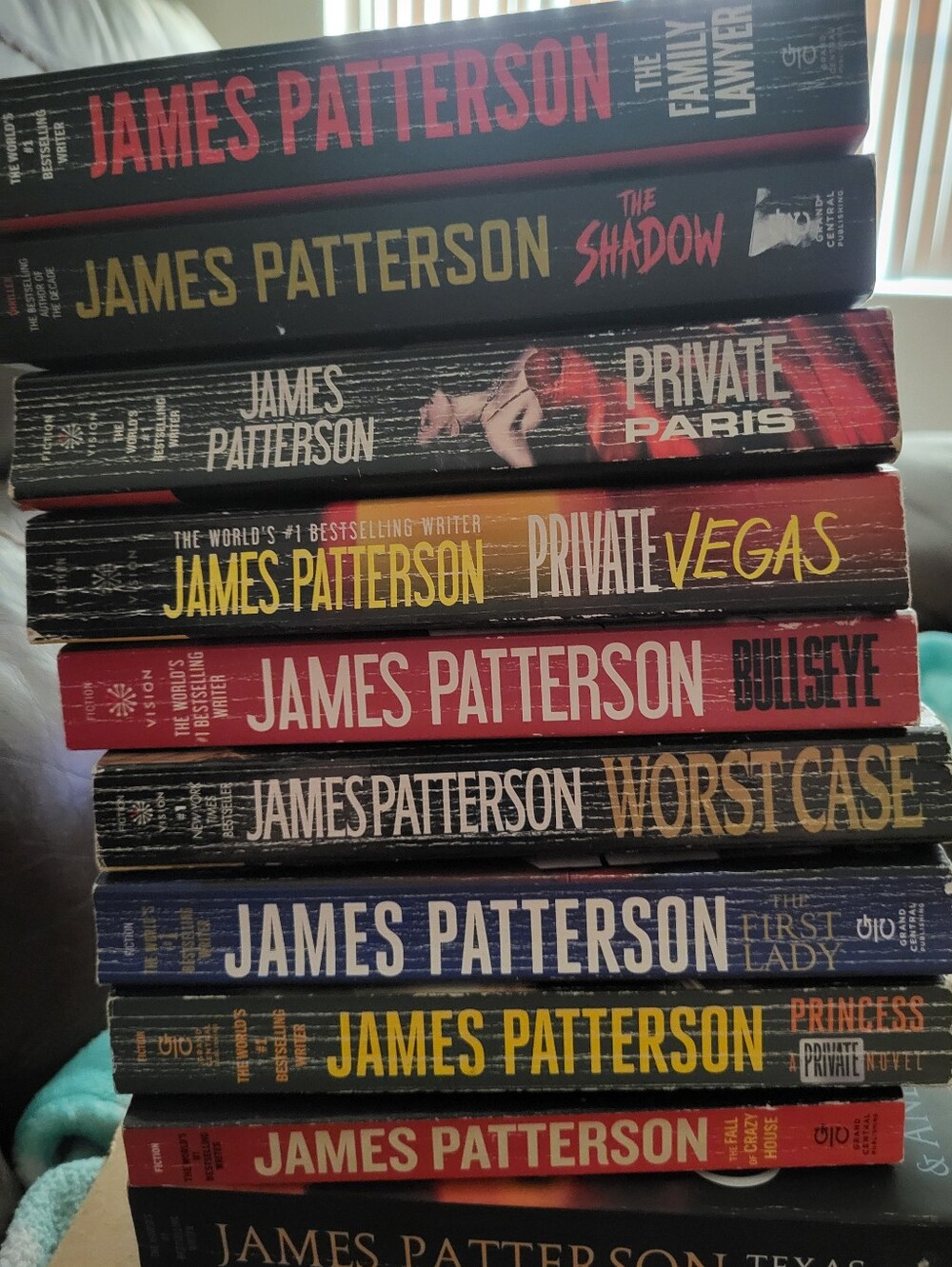 Bundle Of James Patterson 10 Paperbacks Mystery Thrillers Private